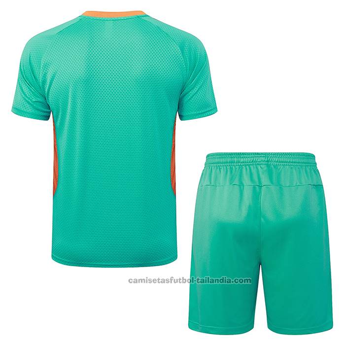 Chandal del Fluminense Manga Corta 25/26 Verde - Pantalon Corto